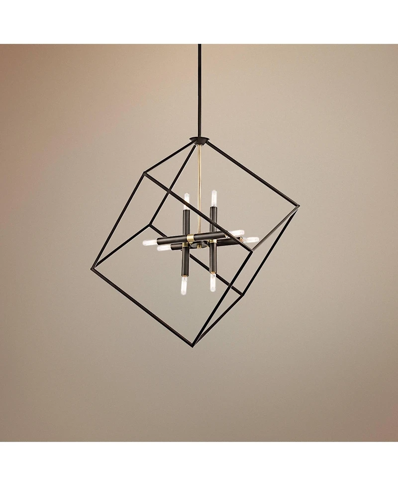 Kichler Cartone 25 1/2" Wide Modern Geometric Bronze Pendant Light