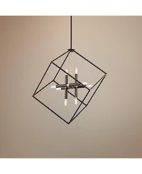 Kichler Cartone 25 1/2" Wide Modern Geometric Bronze Pendant Light