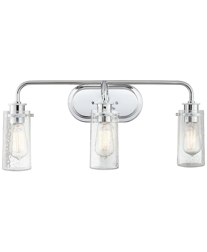 Kichler Braelyn 24" Wide Chrome 3-Light Bath Light