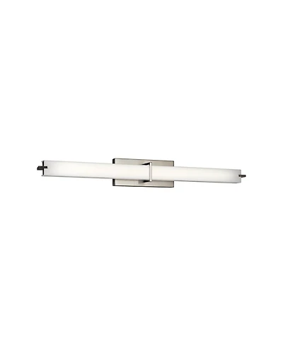 Kichler Zel 37 1/2" Wide Modern Brushed Nickel Linear Led Bath Light