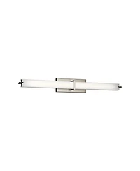 Kichler Zel 37 1/2" Wide Modern Brushed Nickel Linear Led Bath Light