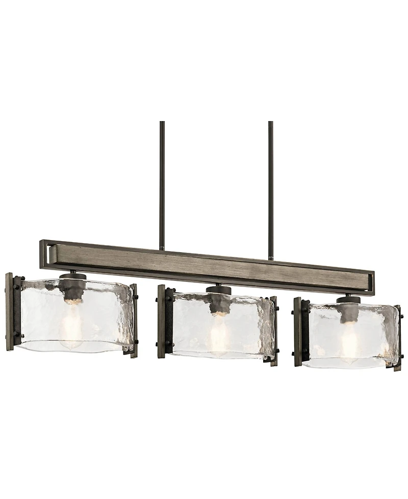 Kichler Aberdeen 42 1/2" Bronze Rustic Kitchen Island Light Chandelier