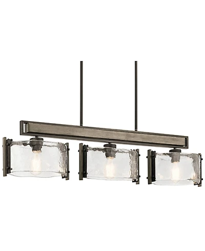 Kichler Aberdeen 42 1/2" Bronze Rustic Kitchen Island Light Chandelier