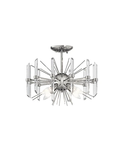 Kichler Eris 16" Wide Modern Crystal Ceiling Light
