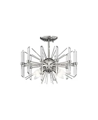 Kichler Eris 16" Wide Modern Crystal Ceiling Light