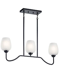 Kichler Valserrano 31" Wide Black Kitchen Island Light Chandelier