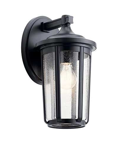 Kichler Fairfield 14 1/2" High Black Outdoor Wall Light