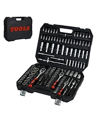Streamdale Furniture 171-Piece Universal Socket and Ratchet Wrench Tool Set for Home and Auto Repair