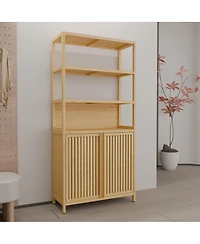 Boyel Living 64-Inch Tall Double Doors High Capacity Storage Rack