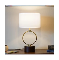 10" Bedroom Table Lamp Nordic Home Creative Romantic Warm Metal Study Room Desk Bedside Lamp