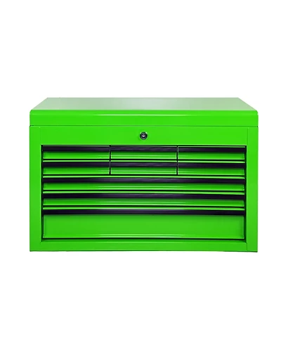 Streamdale Furniture Heavy Duty 24-Inch 9-Drawer Metal Tool Box with Ball Bearing Slides