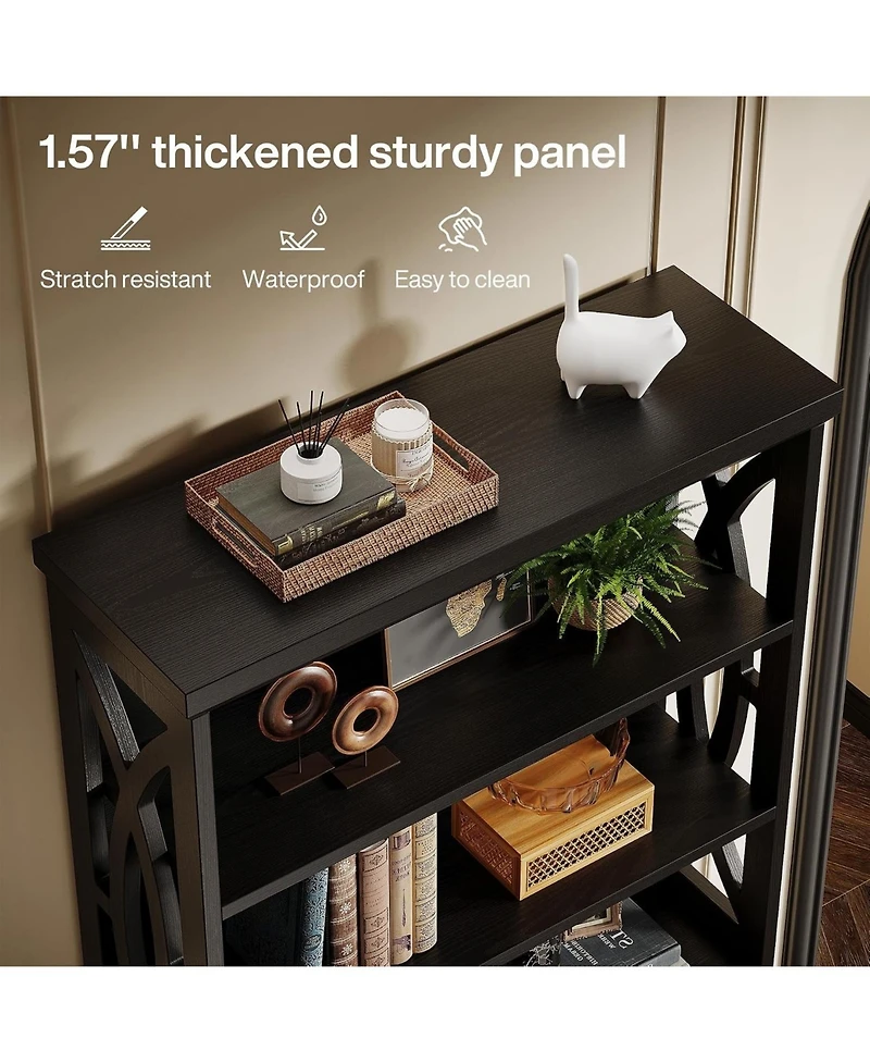 Tribesigns 6-Tier Bookshelf, 71 Inches Tall Freestanding Bookcase for Living Room