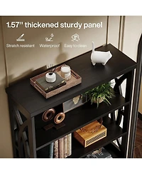 Tribesigns 6-Tier Bookshelf, 71 Inches Tall Freestanding Bookcase for Living Room