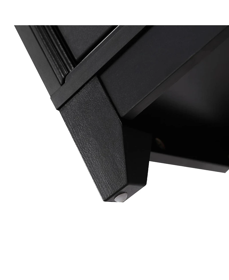 Streamdale Furniture Modern Wood Tv Stand for TVs up to 65 Inches with Storage Cabinet