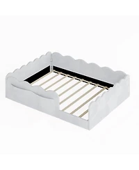 Streamdale Furniture Full Size Upholstered Floor Bed