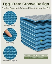 Piscifun Ultralight Foldable Foam Camping Sleeping Pad Waterproof Soft Outdoor Mat For Yoga Travel