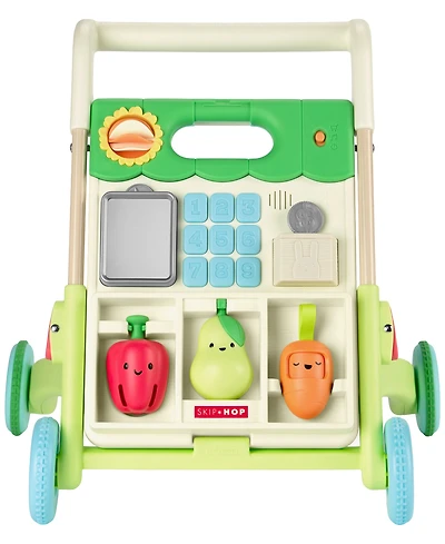 Skip Hop Baby Boys' and Baby Girls' Farmstand 5-in-1 Grow Along Activity Walker Baby Toy