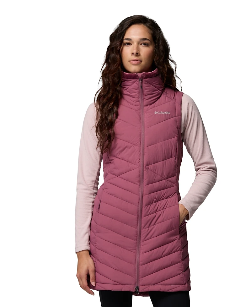 Columbia Women's Joy Peak Ii Long Insulated Puffer Vest