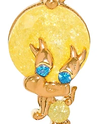 Girls Crew Crystal Looney Tunes Tweety Bird Earrings
