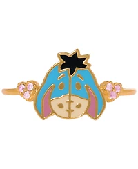 Girls Crew Gold-Plated Crystal Disney Eeyore Ring