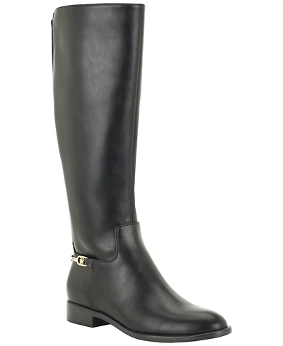 Tommy Hilfiger Women's Marlay Harness Tall Riding Boots