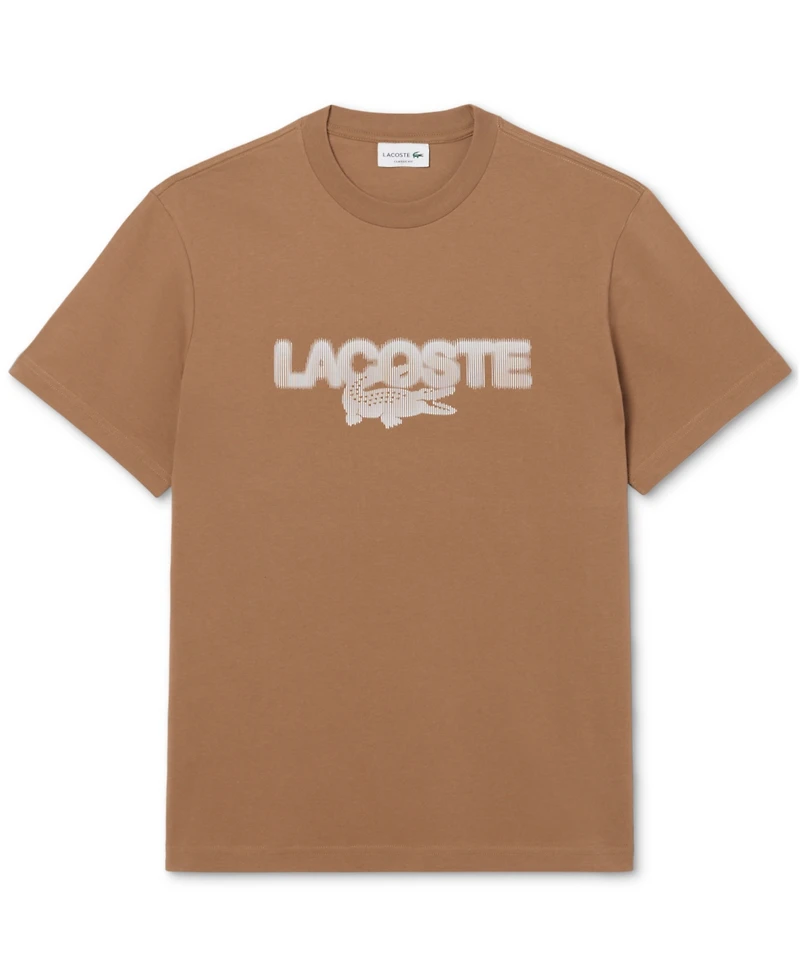 Lacoste Men's Classic-Fit 3D Print Crewneck T-Shirt
