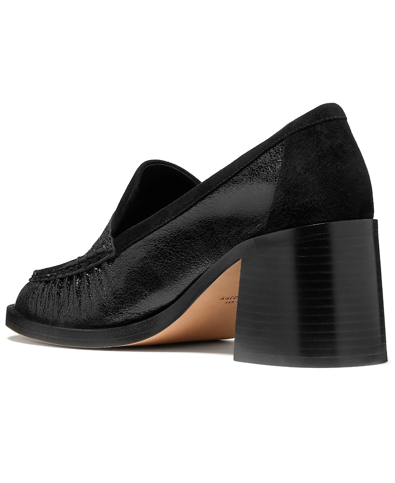 kate spade new york Women's Penni Block Heeled Loafer Pumps