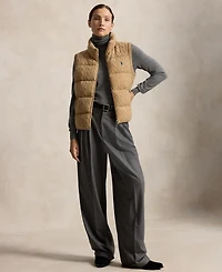 Polo Ralph Lauren Women's Carly Cable-Knit Wool-Cashmere Sleeveless Vest