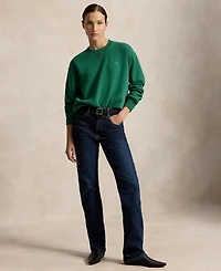 Polo Ralph Lauren Women's Lightweight Fleece Crew Neck Sweatshirt