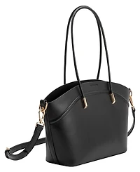 Melie Bianco Hazel Large Top Handle Tote Handbag