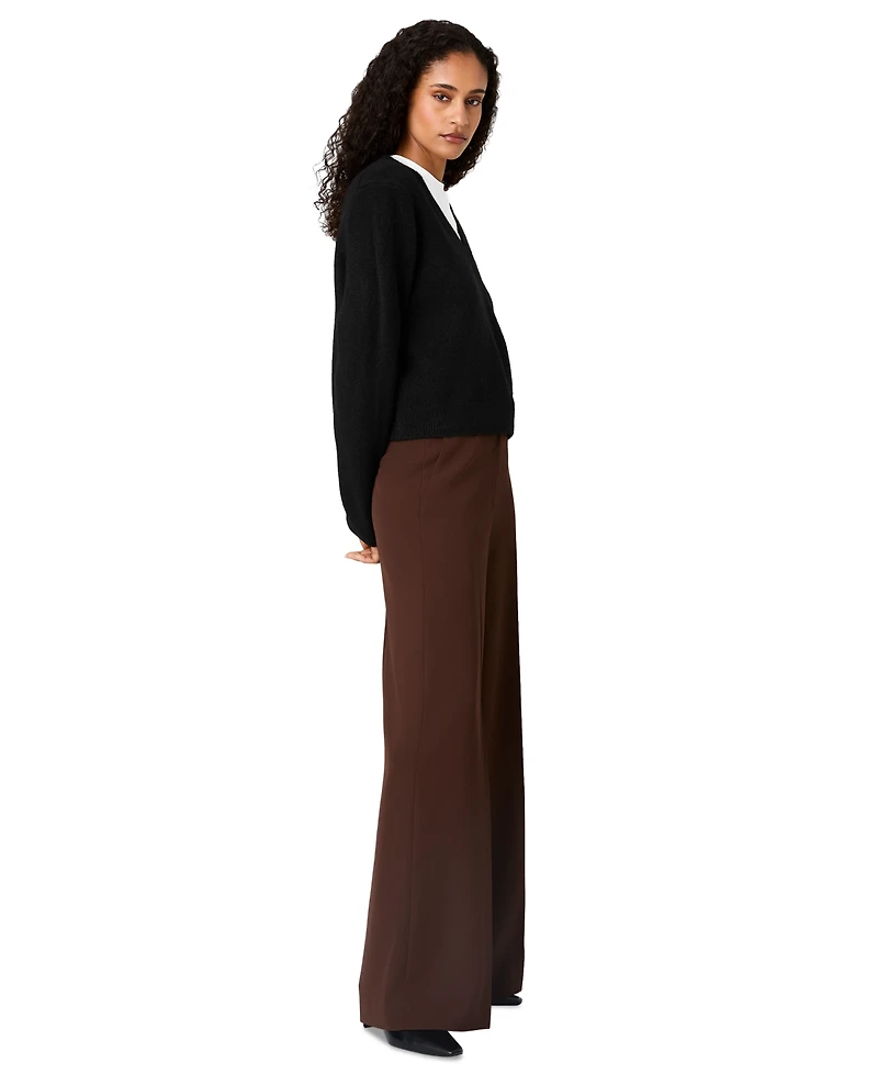 French Connection Women's Suzie Oversized V-Neck Pullover