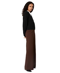 French Connection Women's Suzie Oversized V-Neck Pullover