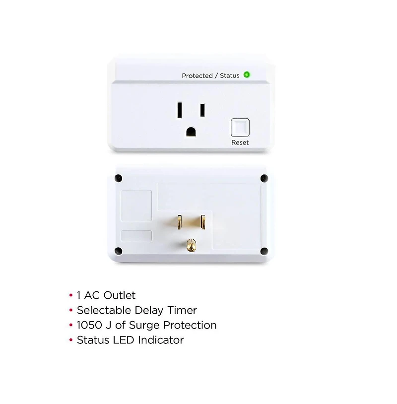 CyberPower CSP100R 1,050-Joule Surge Protection Wall-Tap Surge Protector