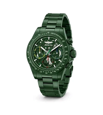 Invicta Speedway 51033 Men's 39.5mm Quartz Chronograph Watch - Stainless Steel Bracelet