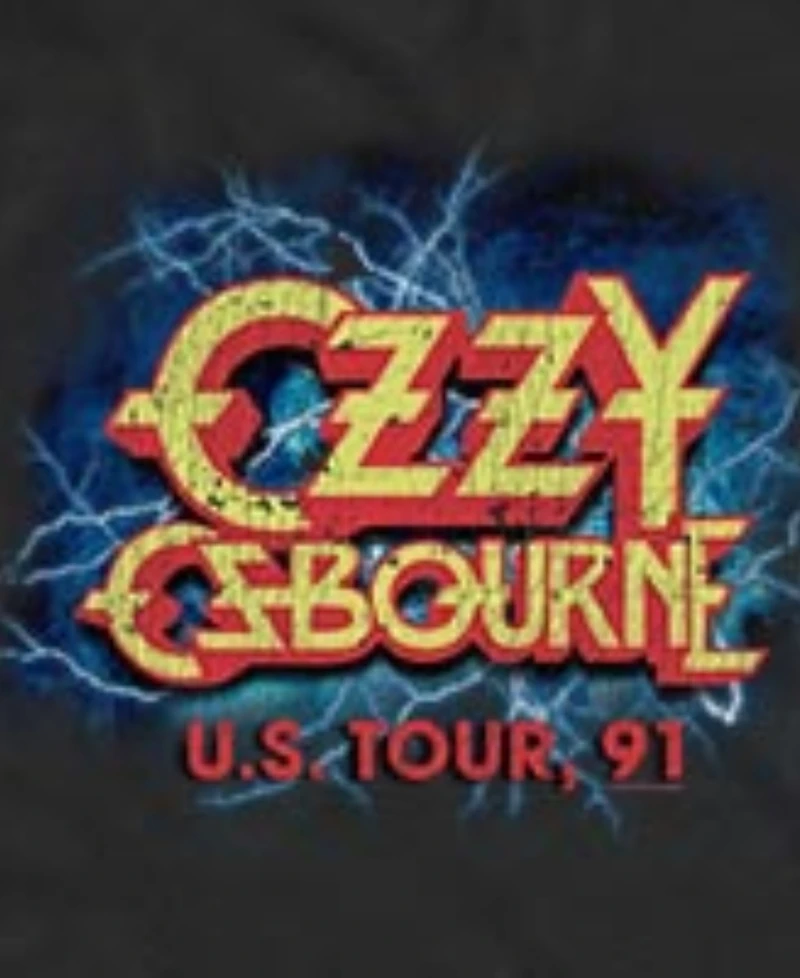 Fifth Sun Men's Ozzy Osbourne U.s. Tour 91 Graphic Tank Top