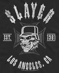 Fifth Sun Men's Slayer Los Angeles Ca 1981 Skull Graphic Tank Top