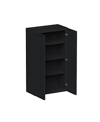 Boyel Living 24"x42" Standard Wall Cabinet 2 Door 3 Shelves, Ready to Assemble Kitchen with Solid Wood Frame, Soft-Close Slides and Hinge