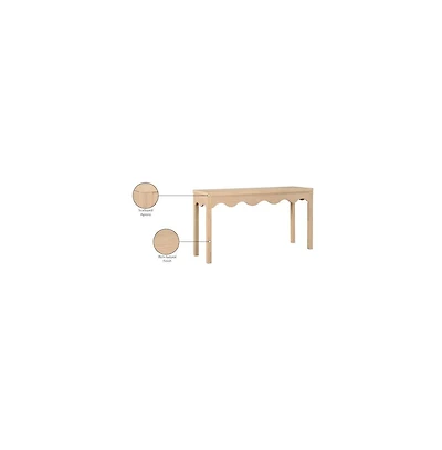 Meridian Furniture Fiora Natural Console Table