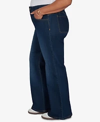 Ruby Rd. Plus Flare Mid-Rise Jeans