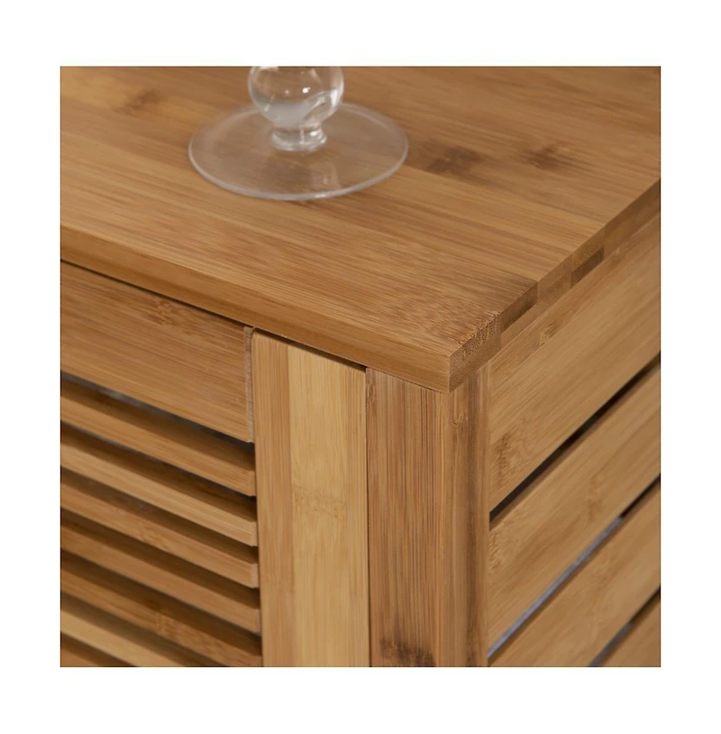 Linon Bracken One Door Floor Cabinet