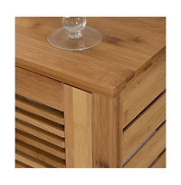 Linon Bracken One Door Floor Cabinet