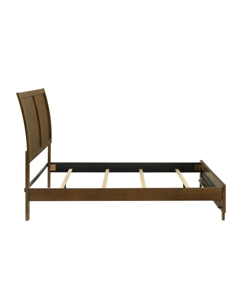 New Classic Furniture Ballard Wood Panel Bed in Walnut