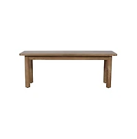 Jofran Bodhi 50" Rustic Solid Wood Dining Bench