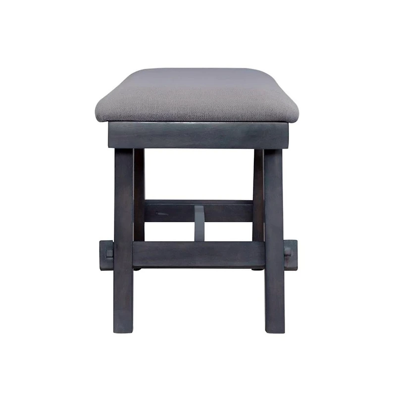 Liberty Furniture Industries, Inc. Lawson Bench (Rta) in Slate with Weathered Top