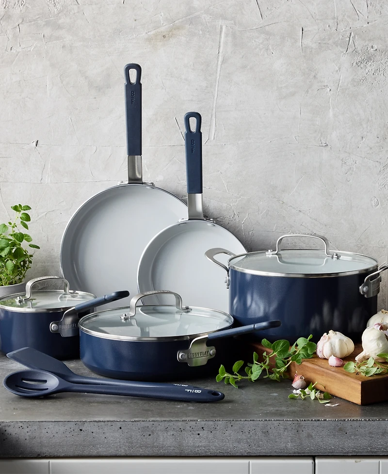 GreenPan Bobby Flay Aluminum 10-Piece Cookware Set