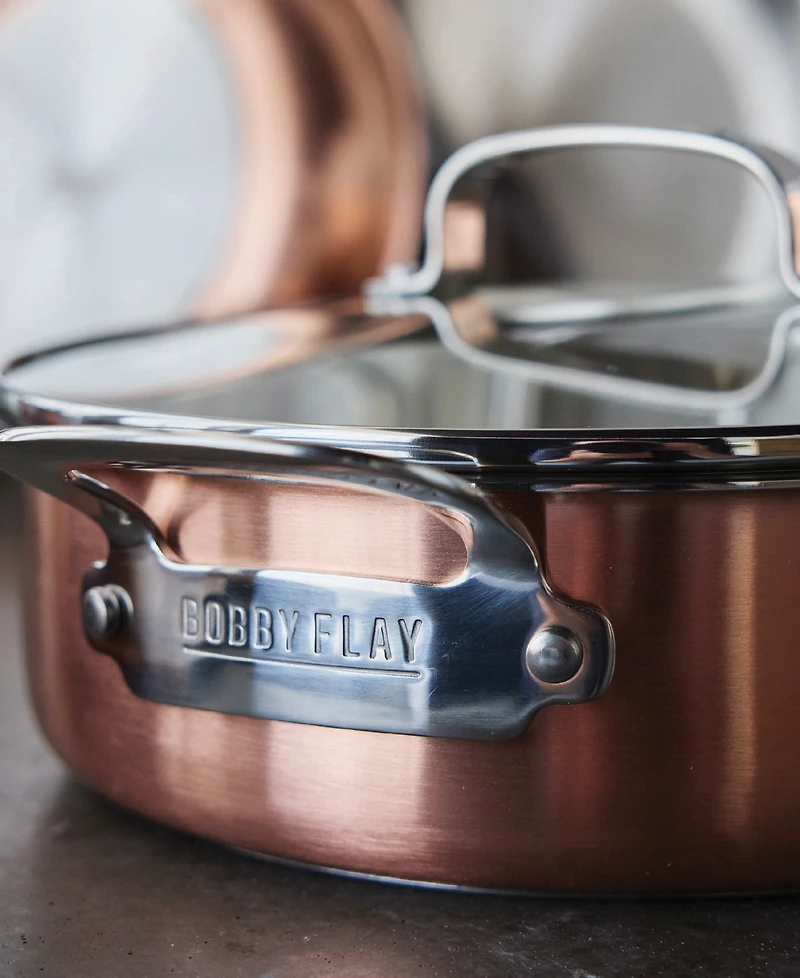 GreenPan Bobby Flay Copper Clad 8-Piece Cookware Set