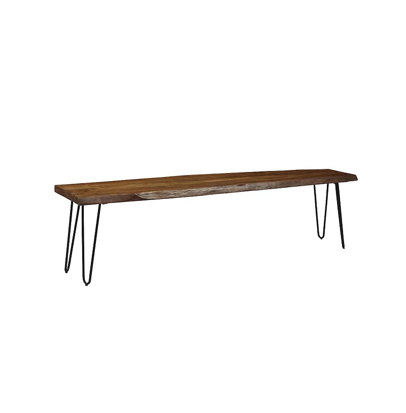 Jofran Nature's Edge 70" Solid Acacia Bench