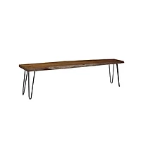 Jofran Nature's Edge 70" Solid Acacia Bench
