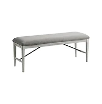 Intercon 50"" Backless Bench in Weathered White
