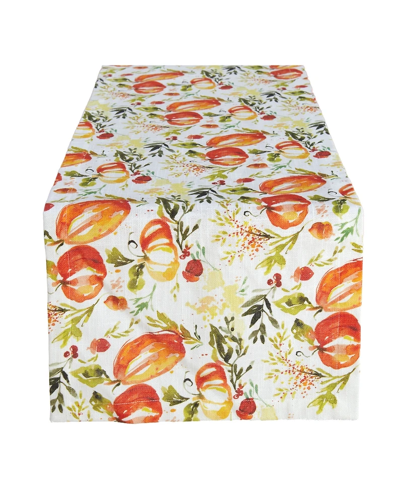 Tableau Pumpkin Vine 72" Table Runner